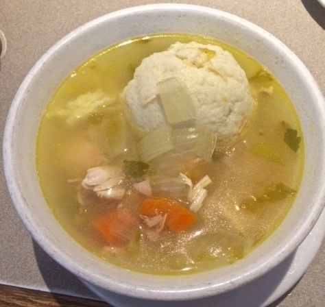 Matzoh Ball Soup from Lenny's