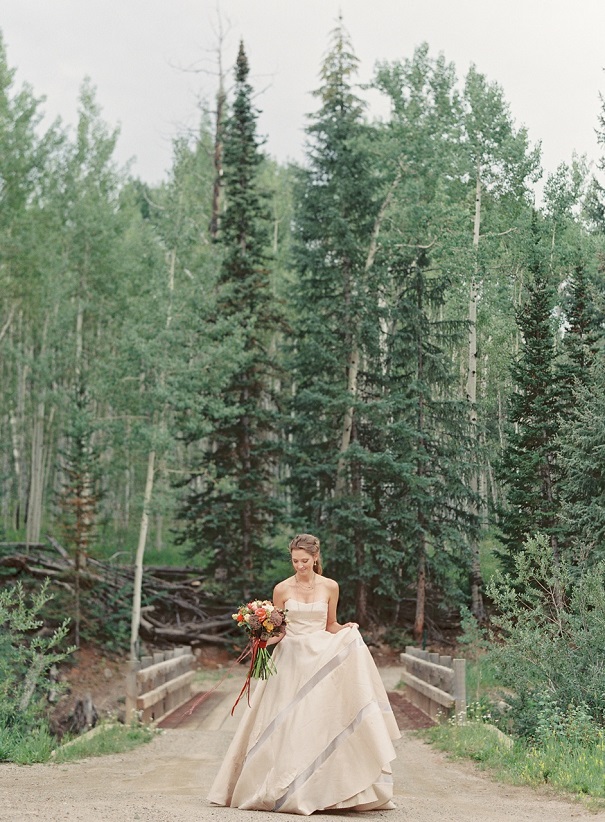Weddings in the Mountains- Bryce Covey bride