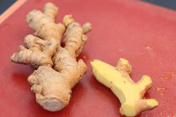 Ginger for udon noodle soup