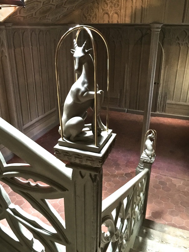 The staircase at Strawberry Hill on Americas-Table.com