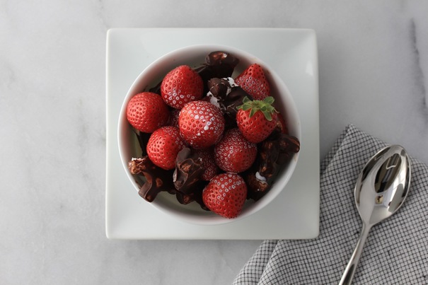 Fresh Strawberries with Rocky Road on Americas-Table.com