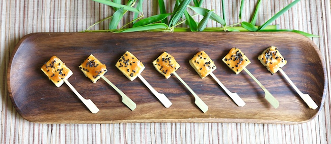 Miso Tofu Hors D’oeuvres