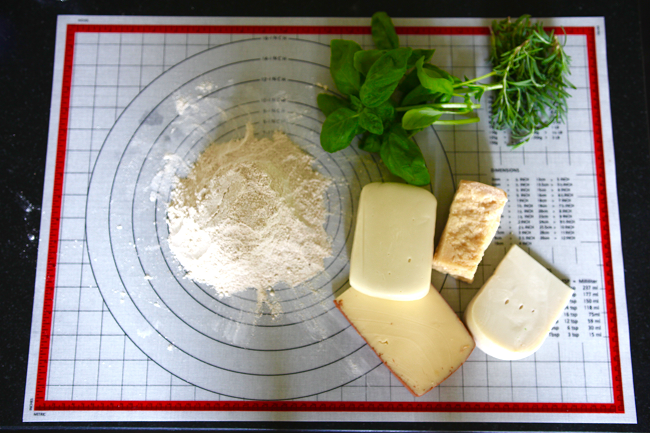 Ingredients for Spelt Pizza