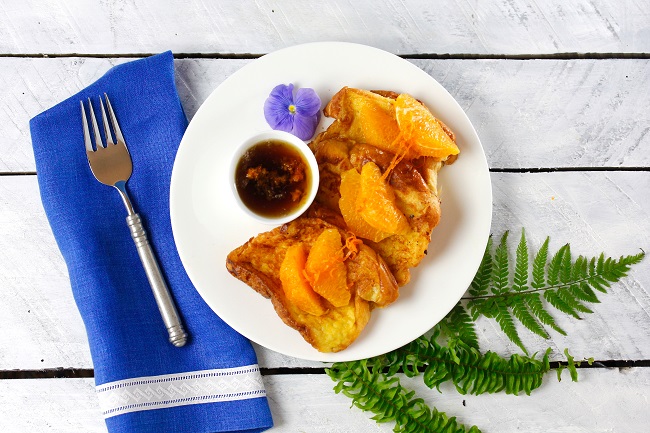 Orange-Ginger French Toast on Americas-Table.com