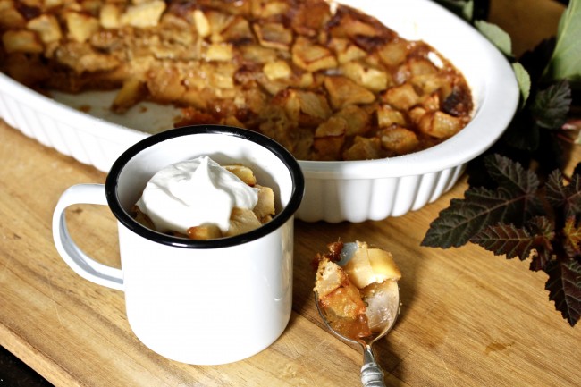 BAKED APPLE TERRINE WITH CALVADOS on Americas-Table.com