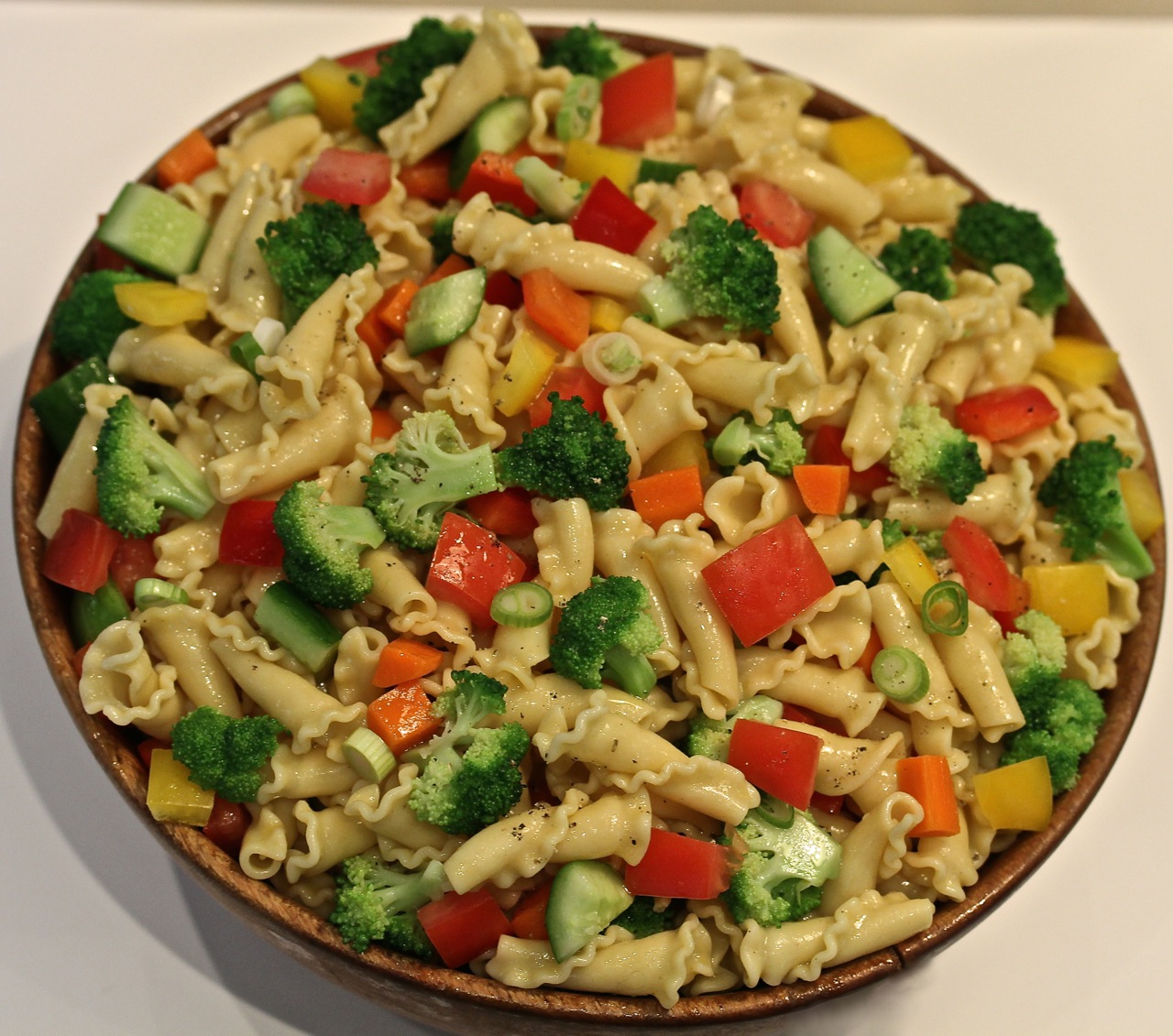 Pasta and Raw Vegetable Salad - America's Table
