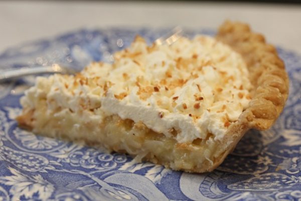 Laura Bush's Texas Buttermilk Coconut Pie!