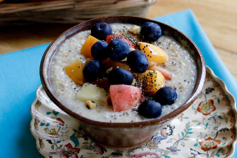 Overnight Quinoa Oatmeal Americas Table 